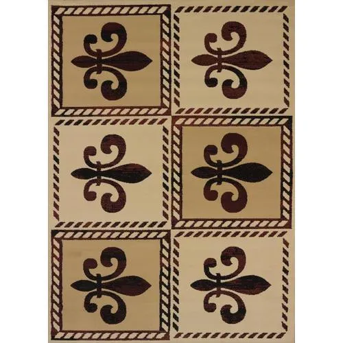 United Weavers Of America China Garden 2 x 7 Linen Indoor Geometric Runner, photo 5 of 5