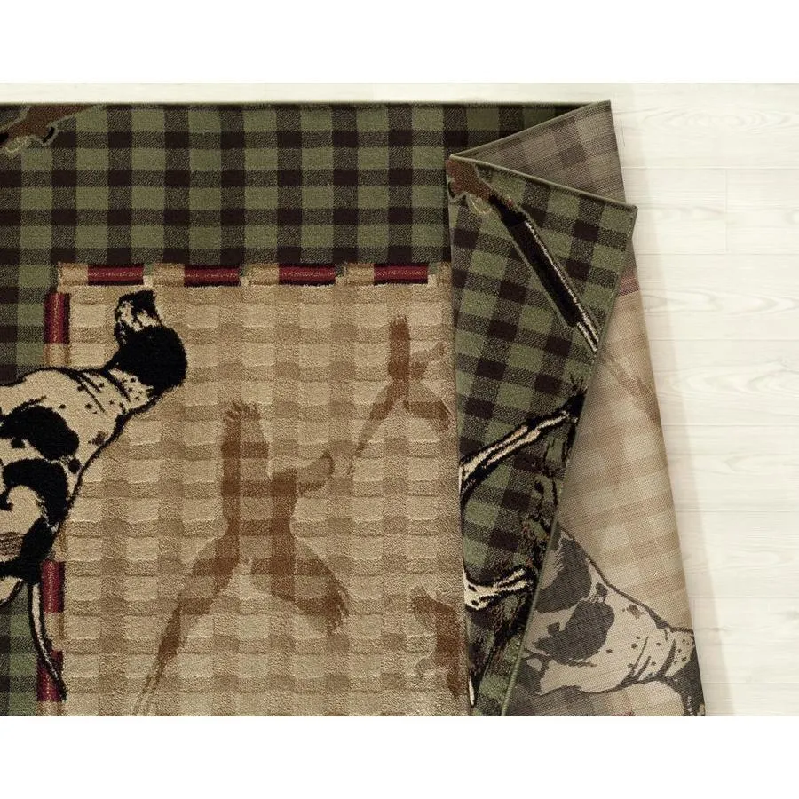 United Weavers Of America Woodside 2 x 7 Multi Indoor Animal Print Lodge Runner, photo 3 of 5