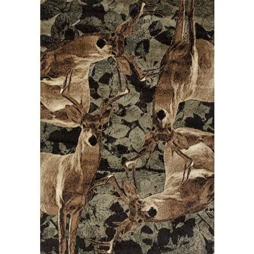 United Weavers Of America Woodside 2 x 7 Multi Indoor Animal Print Lodge Runner, photo 5 of 5