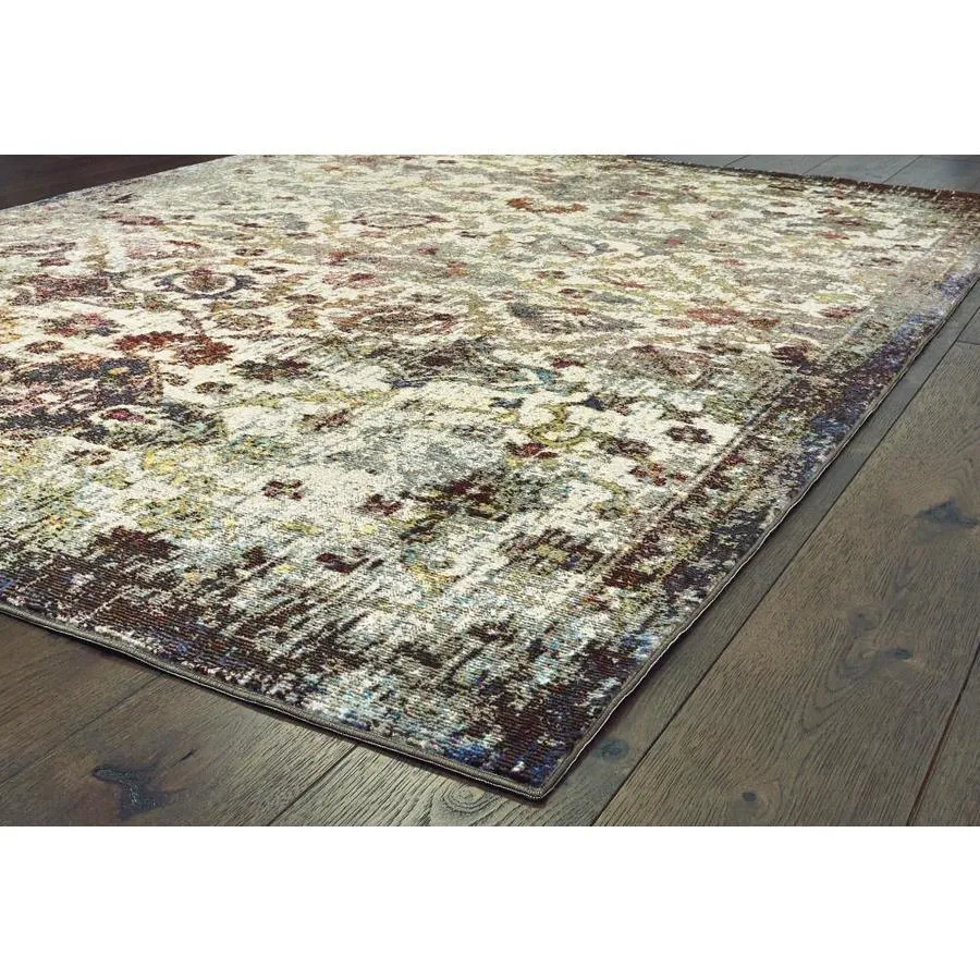 United Weavers Of America Panama Jack Bohemian 2 x 3 Natural Indoor Distressed/Overdyed Bohemian/Eclectic Area Rug, photo 2 of 5