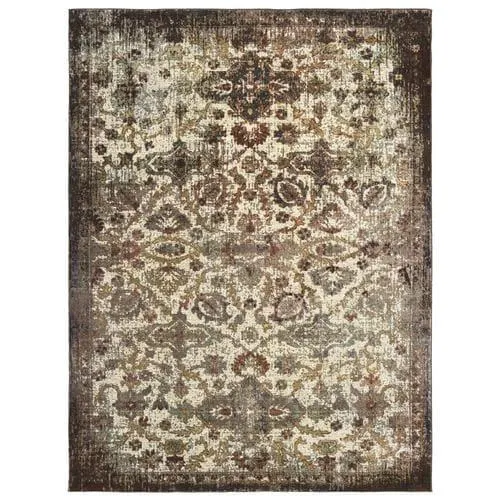 United Weavers Of America Panama Jack Bohemian 2 x 3 Natural Indoor Distressed/Overdyed Bohemian/Eclectic Area Rug, photo 5 of 5