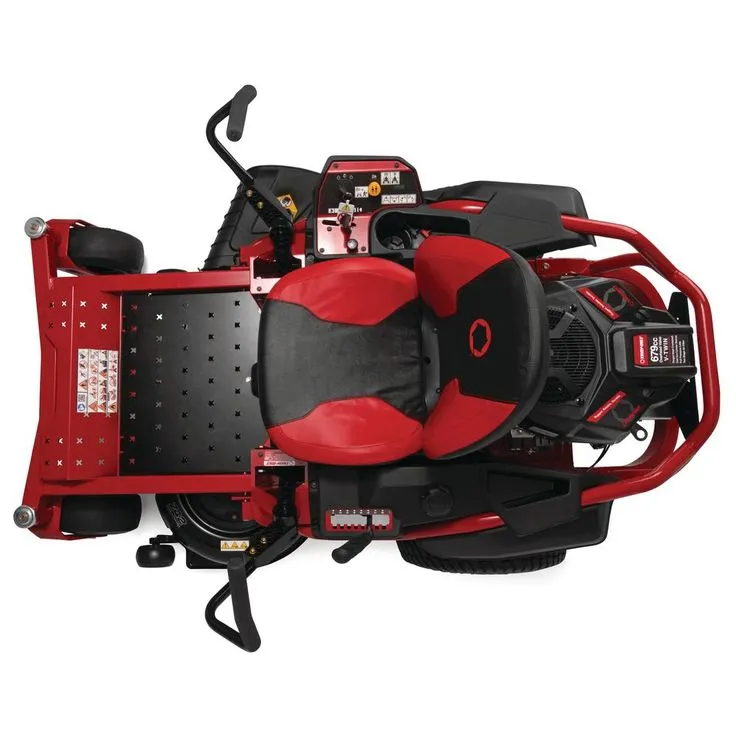 Troy-Bilt 42 in. 679 cc V-Twin OHV Engine Gas Zero Turn Riding Mower with Dual Hydro Transmissions and Lap Bar Control, photo 4 of 4
