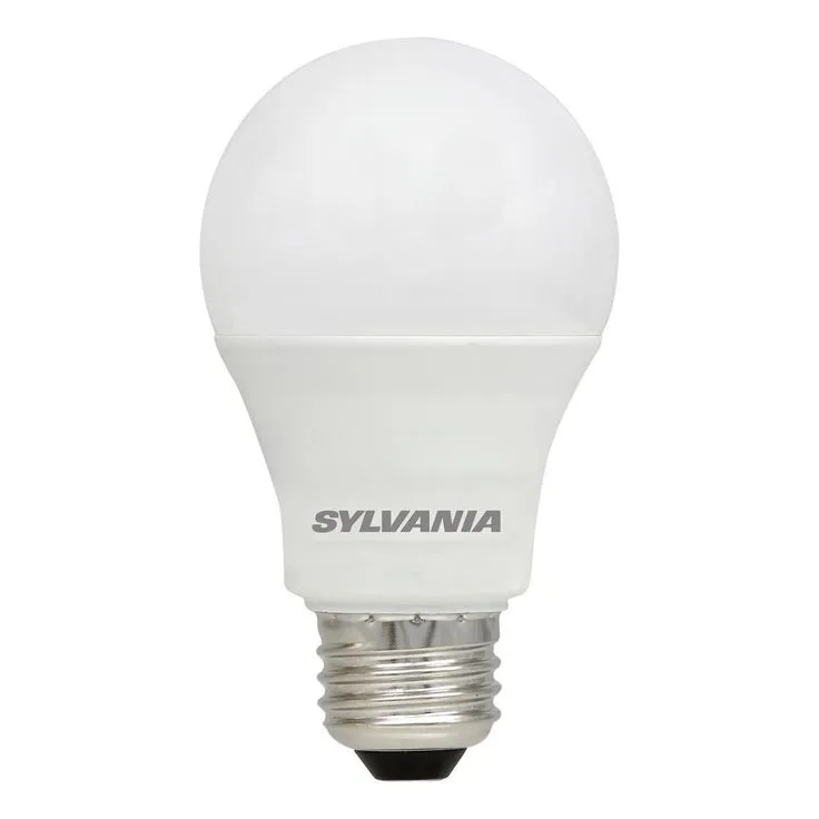 Sylvania 75-Watt Equivalent A19 Non-Dimmable LED Light Bulb Soft White (4-Pack), photo 2 of 3
