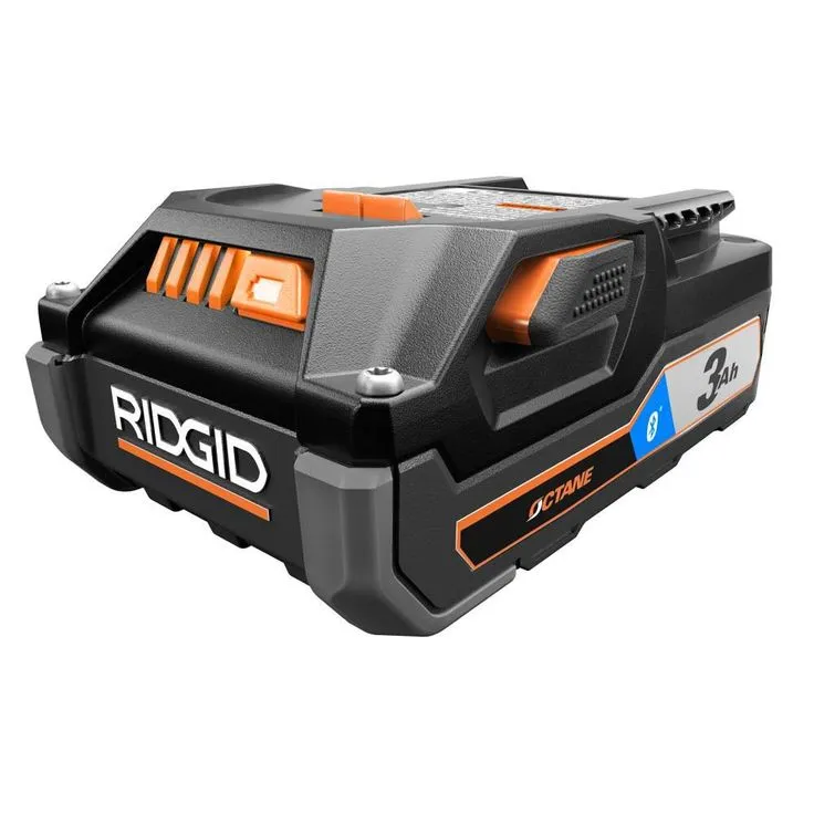 RIDGID 18-Volt OCTANE Cordless Brushless One-Handed Reciprocating Saw Kit with (1) OCTANE Bluetooth 3.0 Ah Battery and Charger, photo 10 of 11