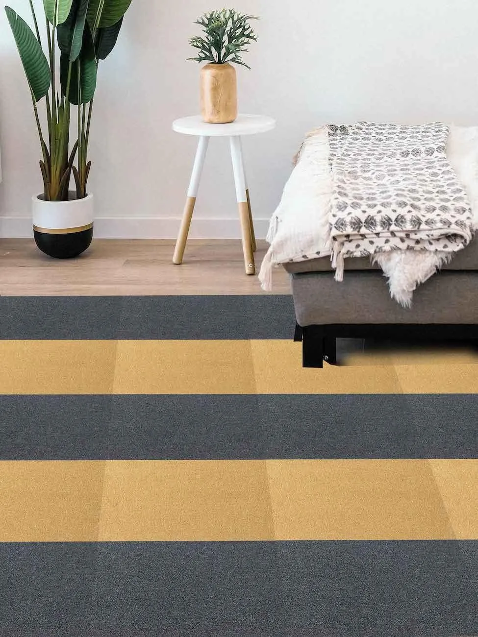 Design is Personal DIP Shade Carpet Tile Square 19.7 in. x 19.7 in. 16.2 sq ft/6 pack, photo 13 of 16