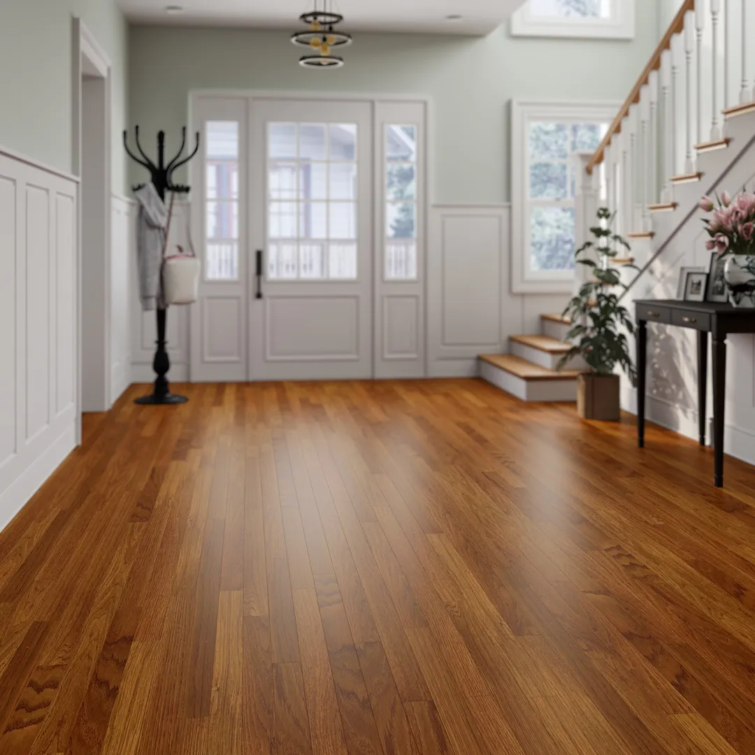 Bruce Frisco Fawn Oak 3/4-in T x 2-1/4-in W Smooth/Traditional Solid Hardwood Flooring ( 20-sq ft / Carton ), photo 10 of 19