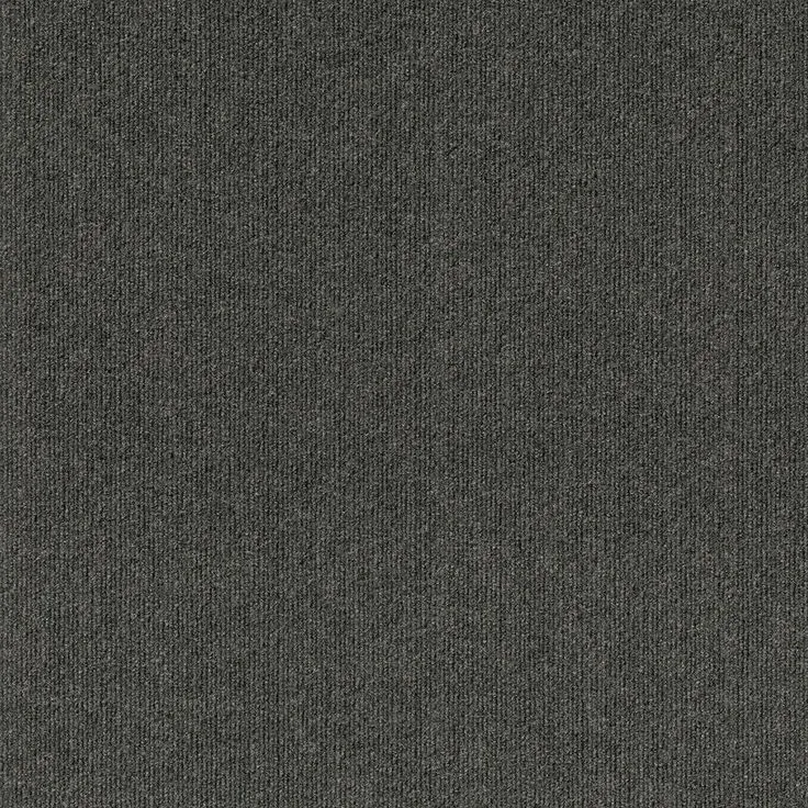 Foss Peel and Stick First Impressions Chestnut Ribbed Texture 24 in. x 24 in. Commercial Carpet Tile (15-tile / case), photo 8 of 11