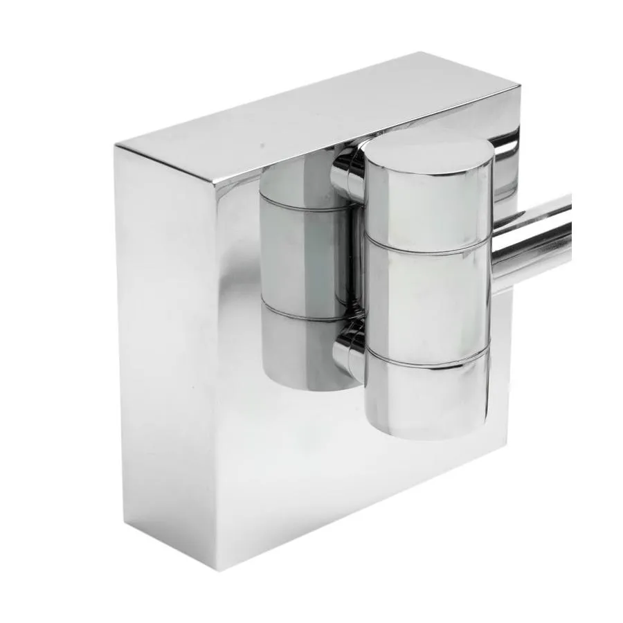 ALFI brand 7.8-in x 7.88-in Polished Brass Magnifying Wall-Mounted Vanity Mirror with Light, photo 4 of 5