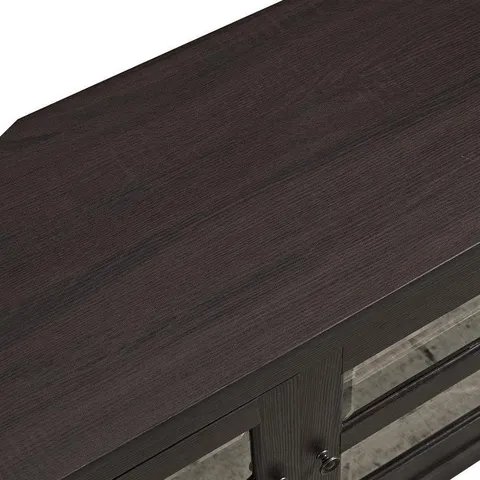 Espresso Corner TV Stand