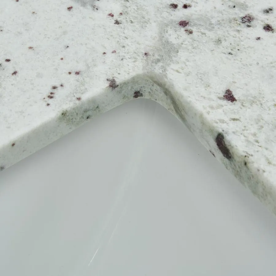 Bestview 43-in Glacier White Granite Single Sink Bathroom Vanity Top, photo 3 of 6