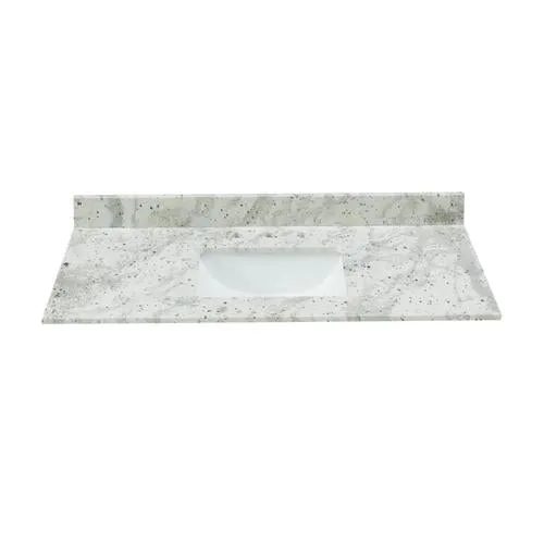 Bestview 43-in Glacier White Granite Bathroom Vanity Top, photo 6 of 6