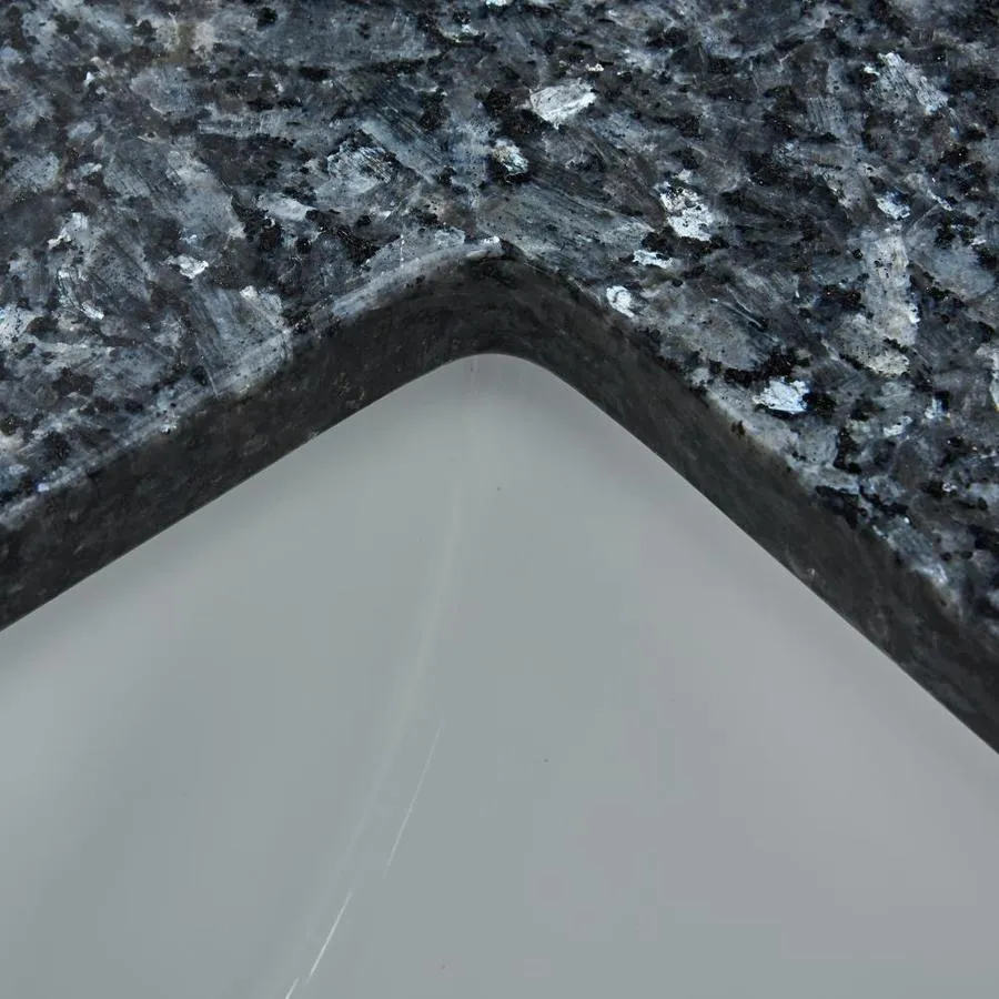 Bestview 61-in Blue Pearl Granite Bathroom Vanity Top, photo 3 of 6