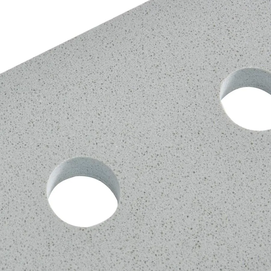 Bestview Meridian 61-in Gray/Polished Engineered Marble Bathroom Vanity Top, photo 2 of 10