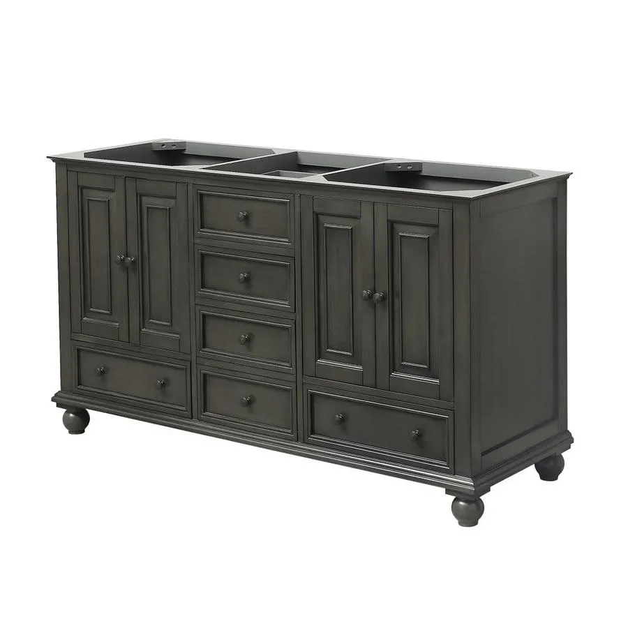 Avanity Thompson 60-in Charcoal Glaze Bathroom Vanity Cabinet, photo 7 of 19