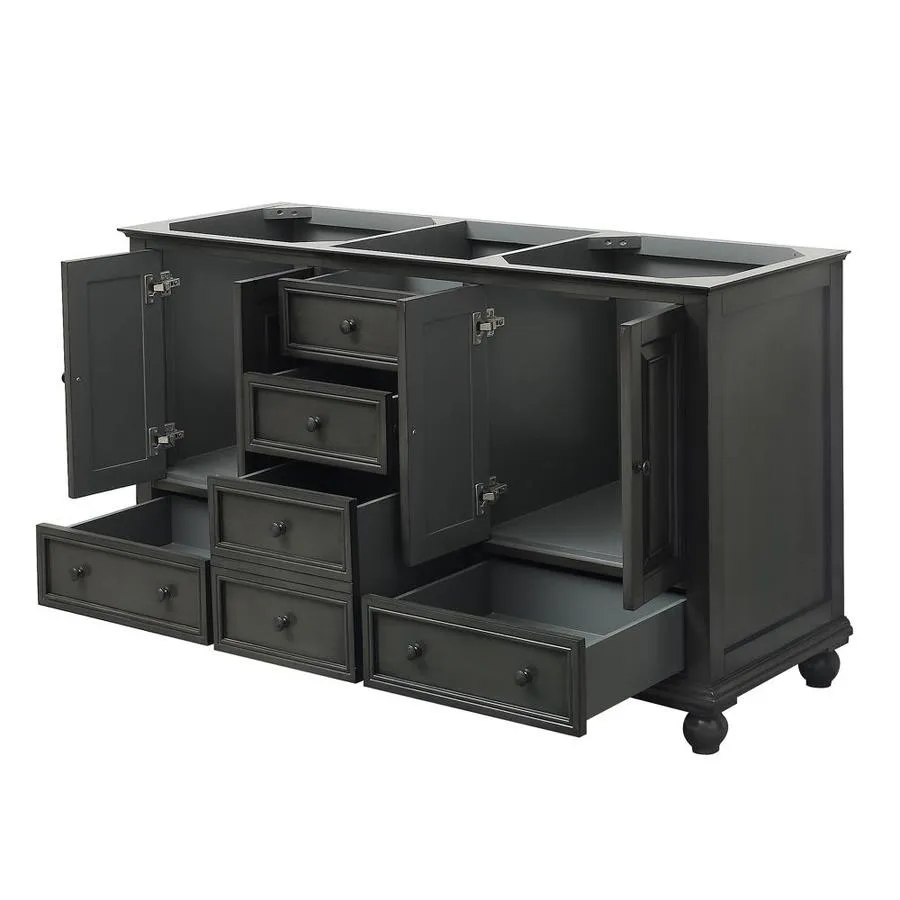 Avanity Thompson 60-in Charcoal Glaze Bathroom Vanity Cabinet, photo 8 of 19