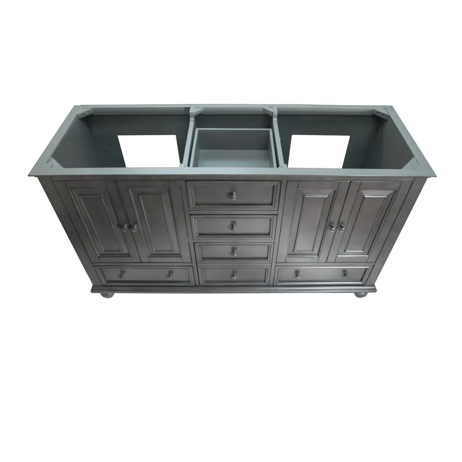 Avanity Thompson 60-in Charcoal Glaze Bathroom Vanity Cabinet, photo 2 of 19