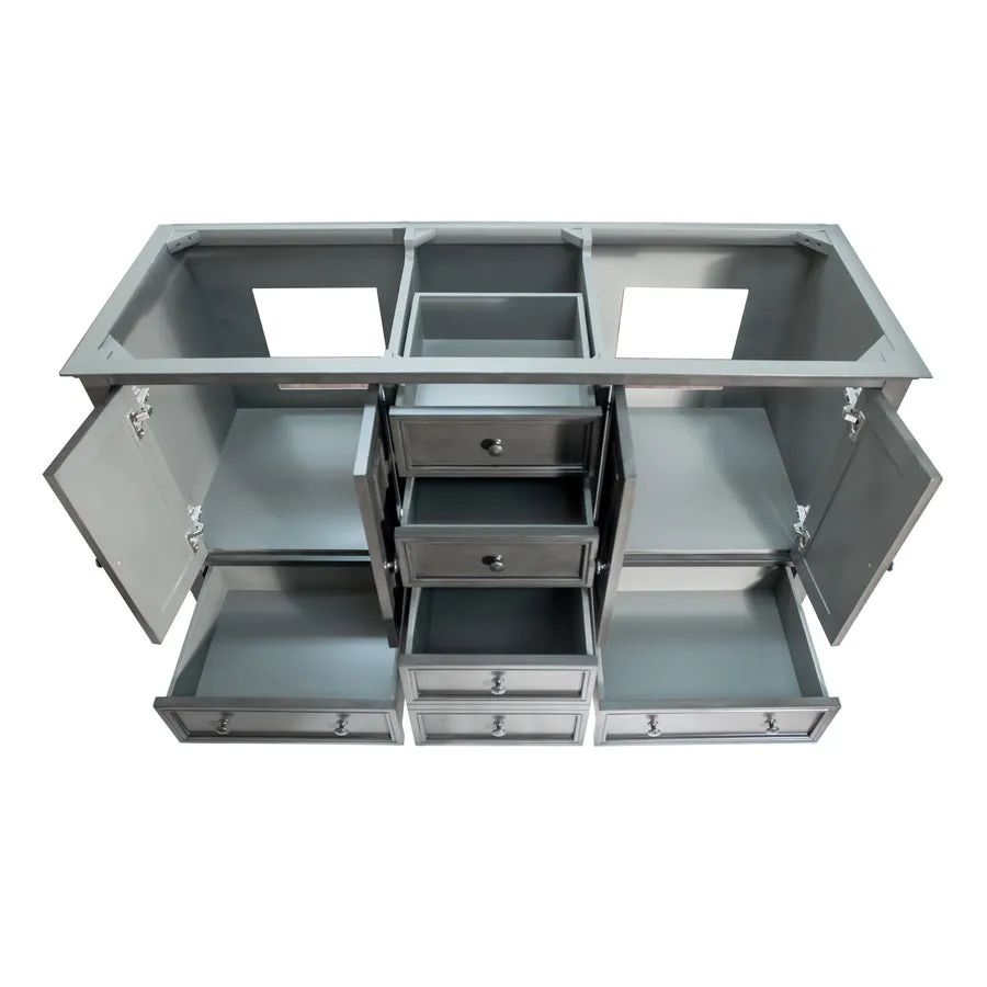 Avanity Thompson 60-in Charcoal Glaze Bathroom Vanity Cabinet, photo 3 of 19