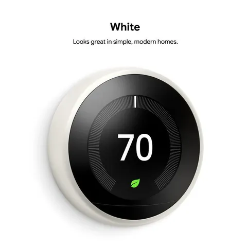 Nest Learning Smart Thermostat with WiFi Compatibility