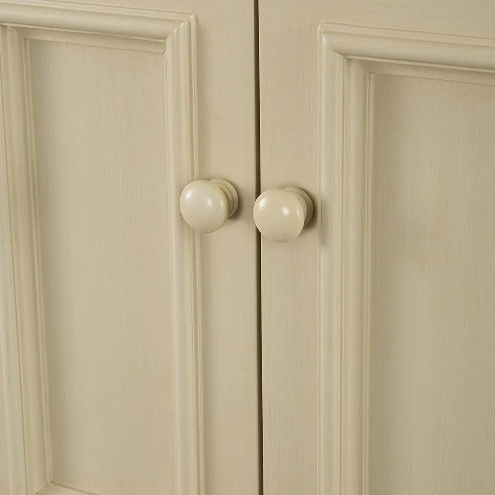 Cottage 48 in. W Bath Vanity Cabinet Only in Antique White, photo 11 of 17