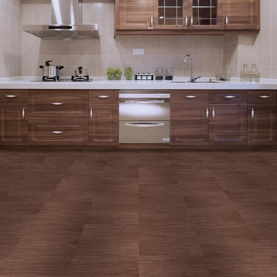 Perfection Floor Tile Classic Wood 6-Piece 20-in x 20-in Birch Luxury Vinyl Tile, photo 7 of 13