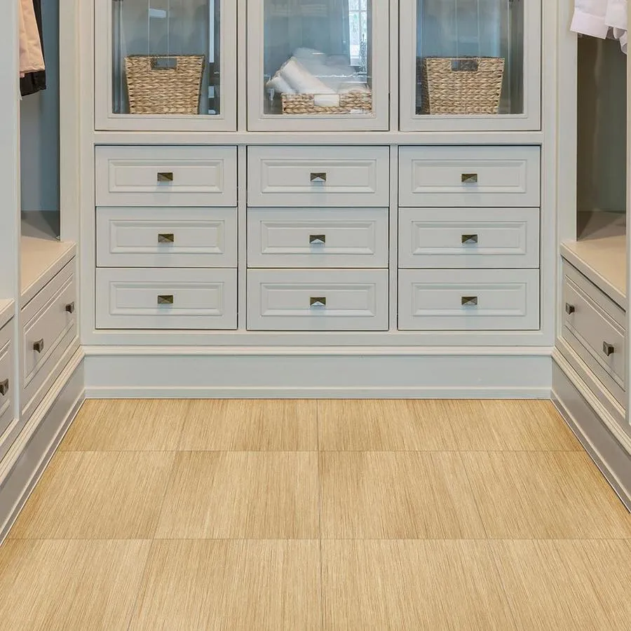 Perfection Floor Tile Classic Wood 6-Piece 20-in x 20-in Cork Luxury Vinyl Tile, photo 6 of 12