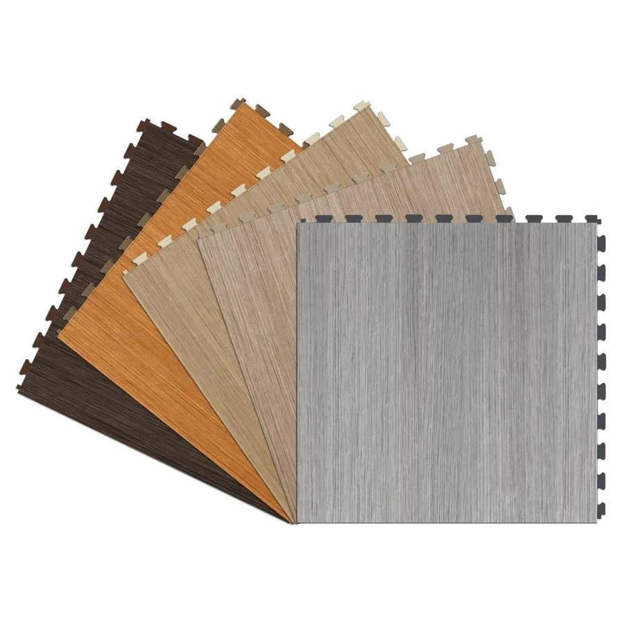 Perfection Floor Tile Classic Wood 6-Piece 20-in x 20-in Birch Luxury Vinyl Tile, photo 4 of 13