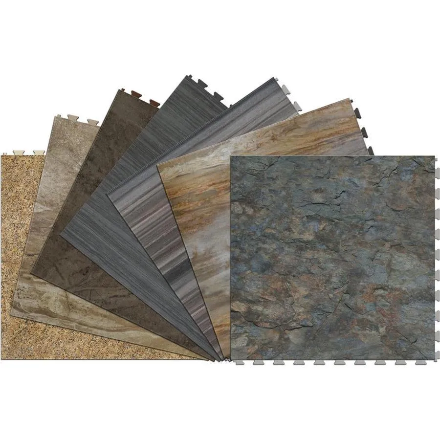 Perfection Floor Tile StoneCreek Collection Matta Matta/Satin Vinyl Tile Sample, photo 4 of 10
