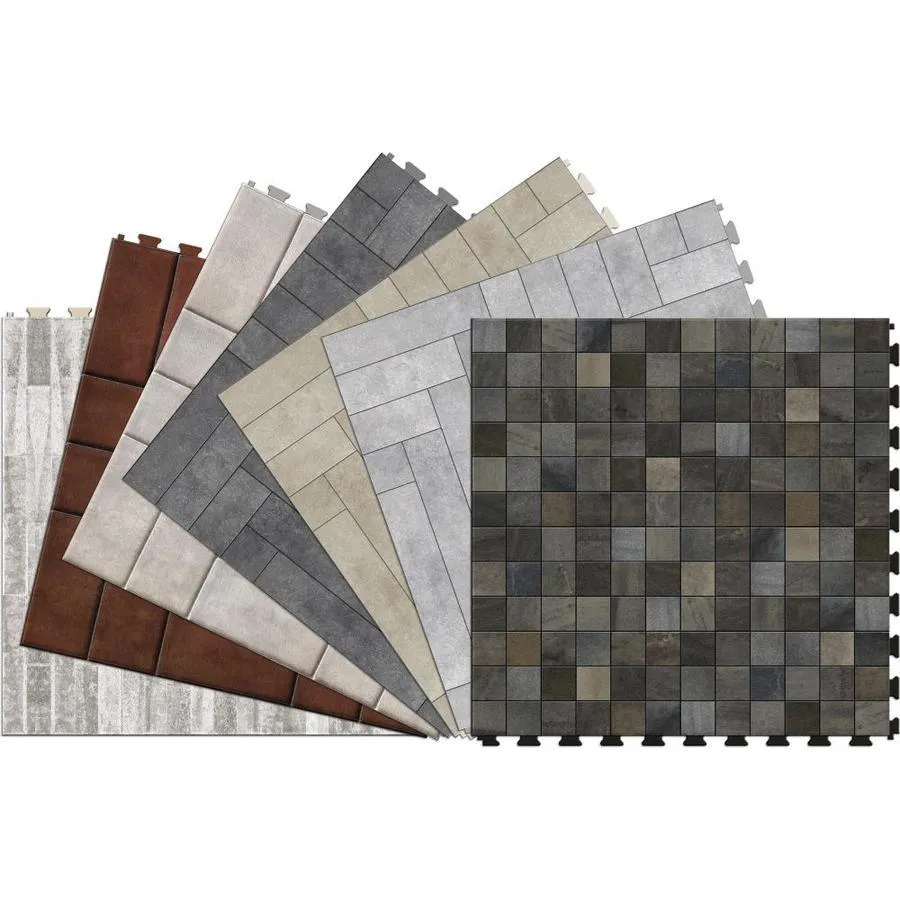 Perfection Floor Tile Master Mosaic Collection Stonehenge Mosaic/Satin Vinyl Tile Sample, photo 4 of 10
