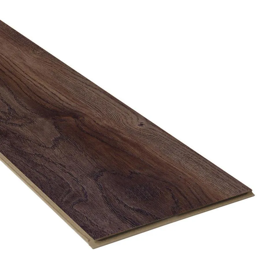 allen + roth Harbor Mill Oak 7.59-in W x 50.7-in L Embossed Wood Plank Laminate Flooring, photo 2 of 6
