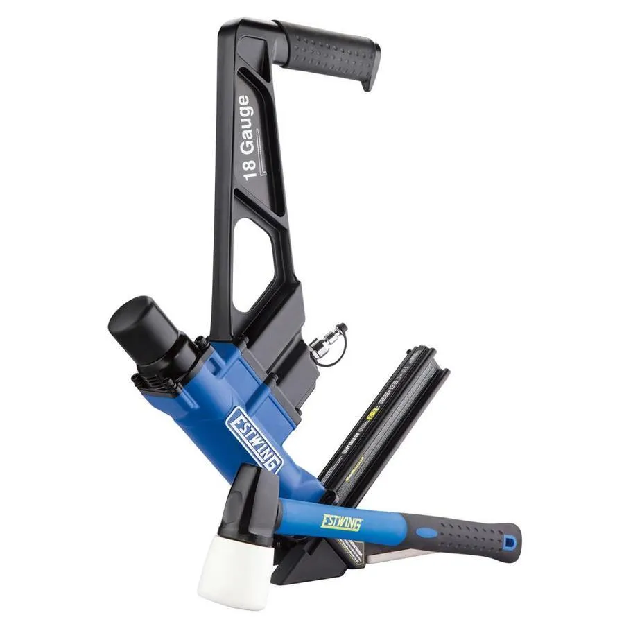 Estwing L-cleats, ergonomic and lightweight 1.75-in 18-Gauge Pneumatic Flooring Nailer, photo 2 of 9