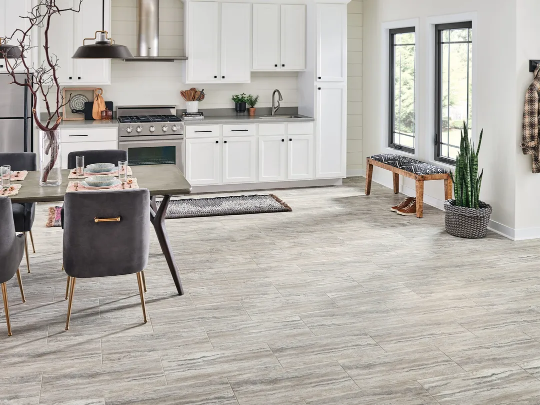 Armstrong Flooring Alterna.16-mil 12-in W x 24.125-in L Waterproof Glue down Vinyl Tile, photo 2 of 8