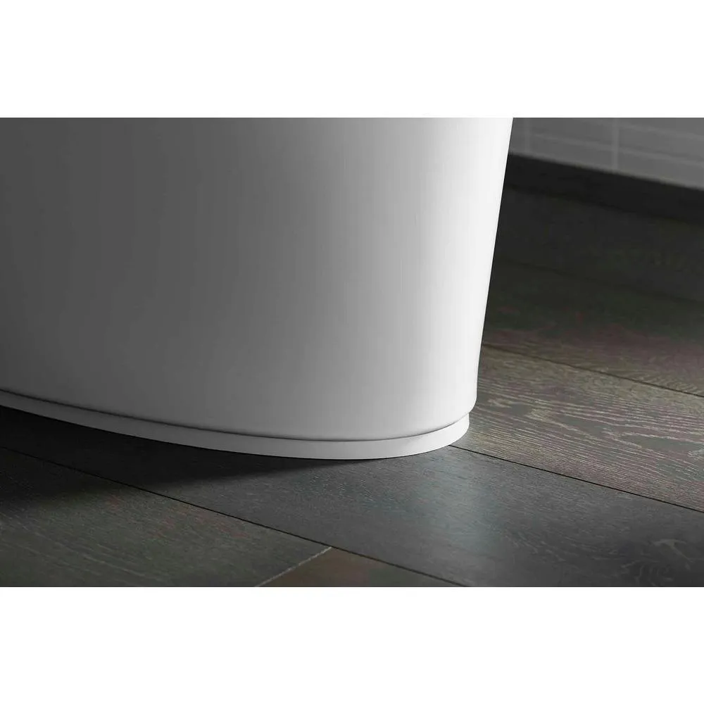 Veil Comfort Height Intelligent 1-Piece 0.8 or 1.28 GPF Dual Flush Elongated Toilet in White Seat Included, photo 3 of 12