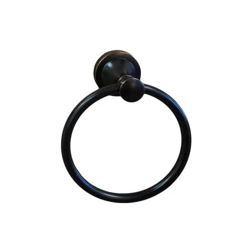 Dyconn Faucet London Oil-Rubbed Bronze Wall Mount Towel Ring, photo 2 of 2