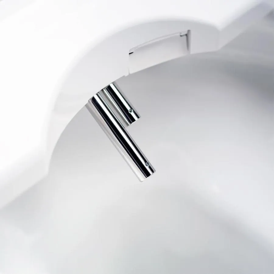 Brondell Swash 1400 White Elongated Slow-Close Heated Bidet Toilet Seat, photo 7 of 10