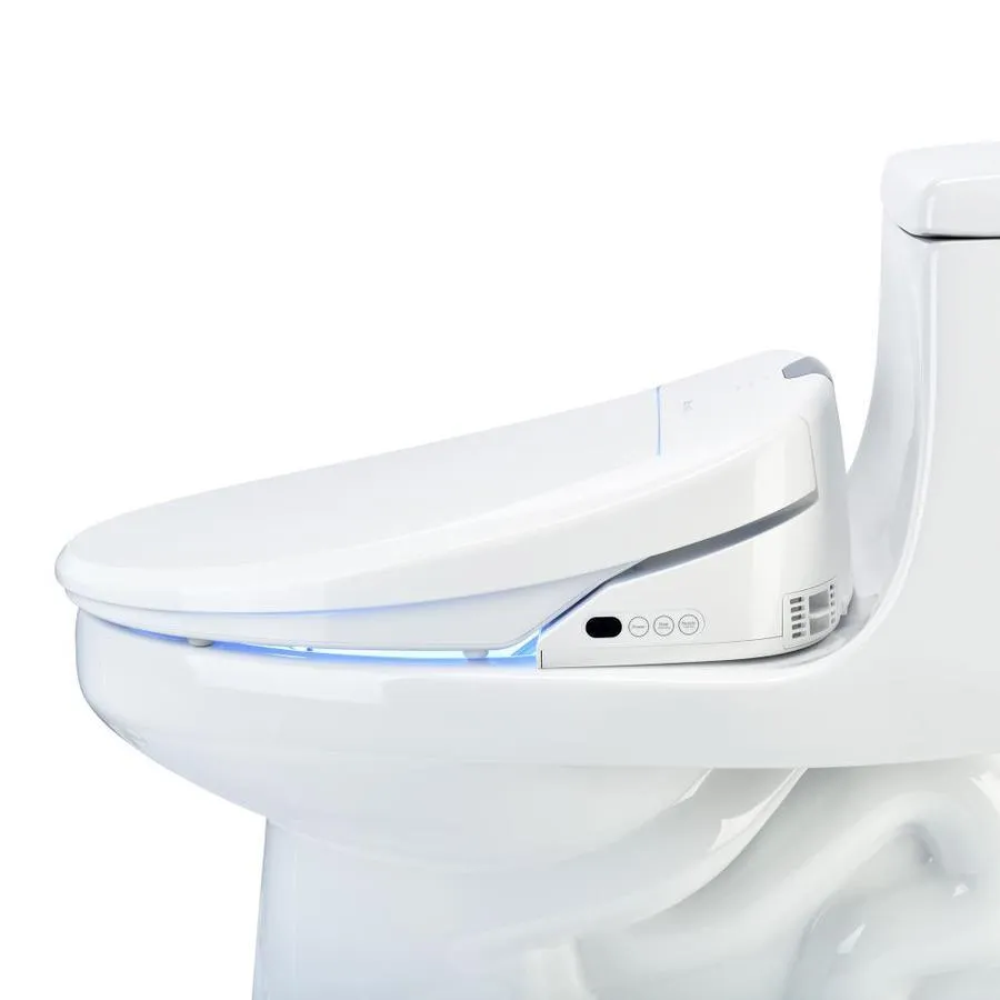 Brondell Swash 1400 White Elongated Slow-Close Heated Bidet Toilet Seat, photo 5 of 10
