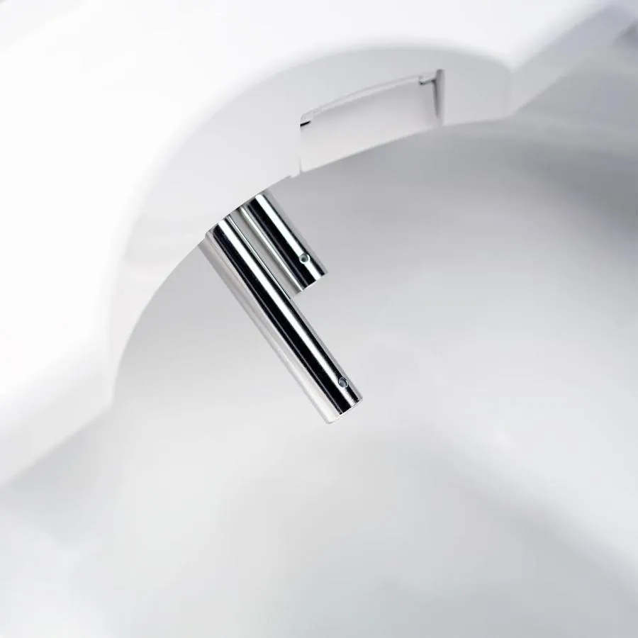 Brondell Swash 1400 White Round Slow-Close Heated Bidet Toilet Seat, photo 7 of 9