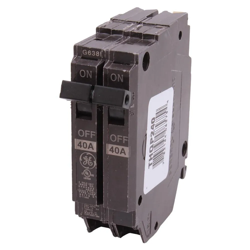 Q-Line 40 Amp 1 in. Double Pole Circuit Breaker, photo 4 of 12
