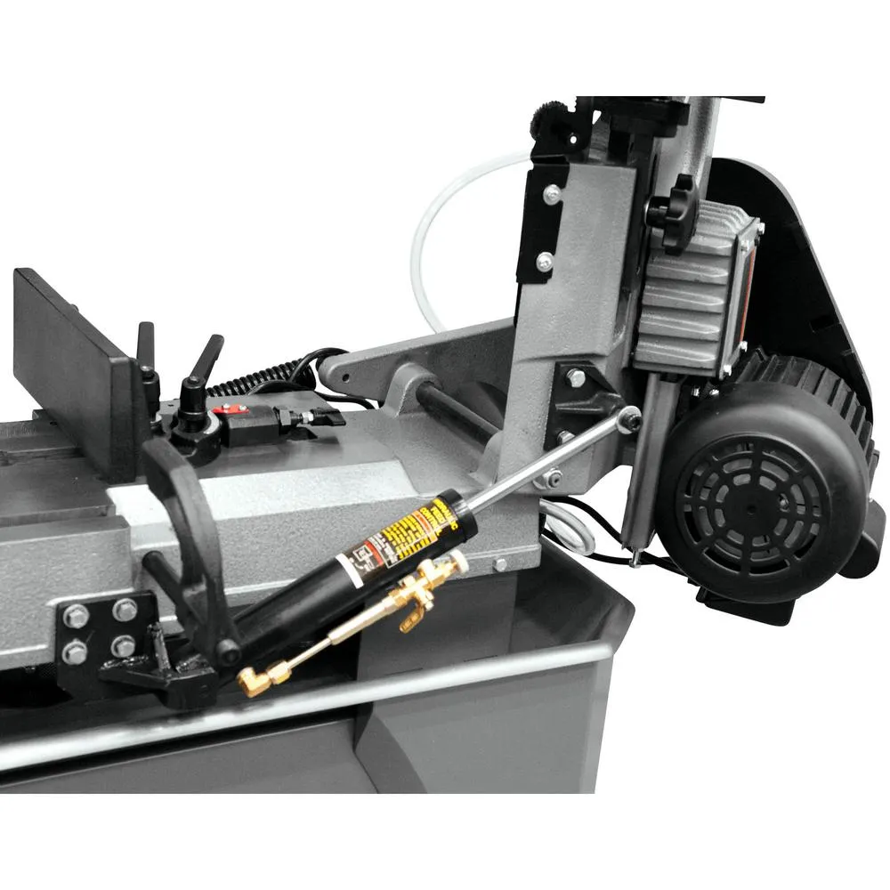 Jet 3/4 HP 7 in. x 12 in. Metalworking Horizontal and Vertical Band Saw with Closed Stand, 4-Speed, 115/230-Volt, HVBS-712, photo 5 of 11