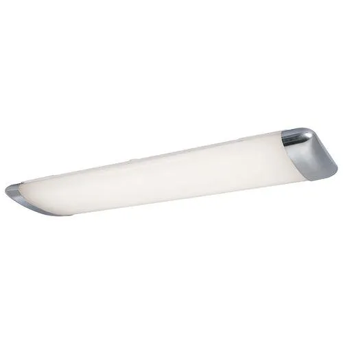 Portfolio 52.07-in Brushed Nickel Transitional Integrated LED Flush Mount Light ENERGY STAR, photo 3 of 6