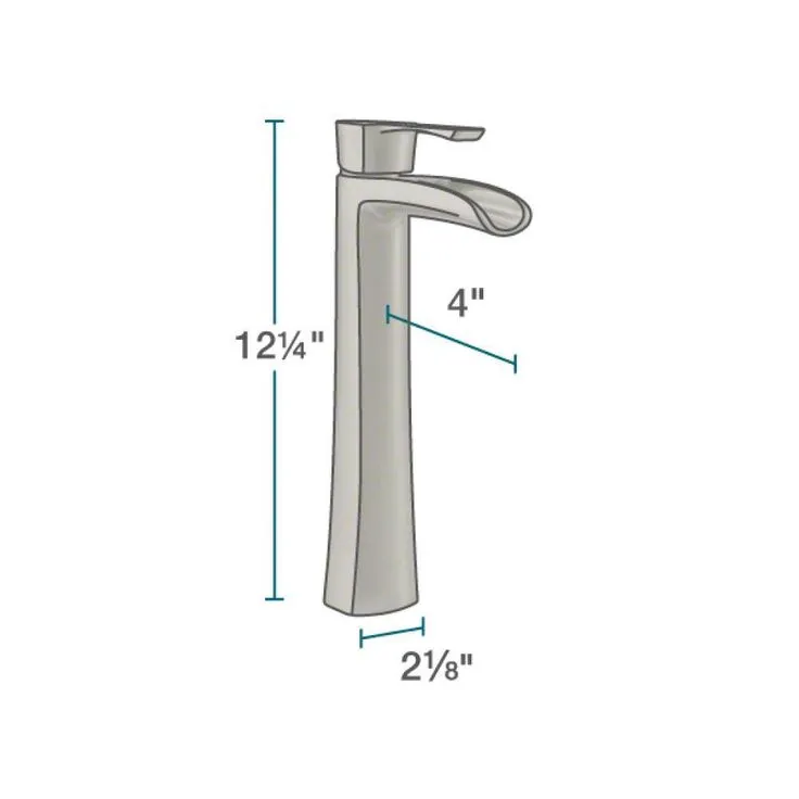 MR Direct Porcelain Vessel Sink in White with 731 Faucet and Pop-Up Drain in Brushed Nickel, photo 4 of 8