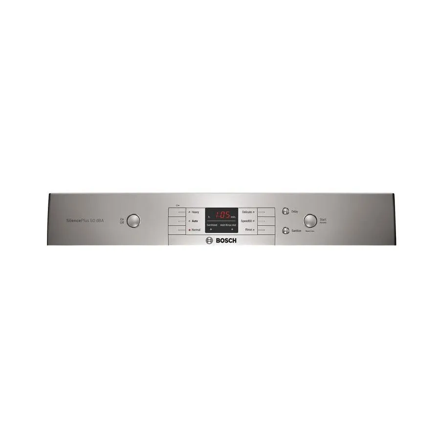 Bosch 100 Series PureDry 50-Decibel Front Control 24-in Built-In Dishwasher (Fingerprint-Resistant Stainless Steel) ENERGY STAR, photo 2 of 12