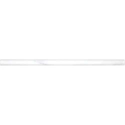 Satori Venatino Polished Natural Stone Marble Pencil Liner Tile (5/8-in x 12-in), photo 3 of 10