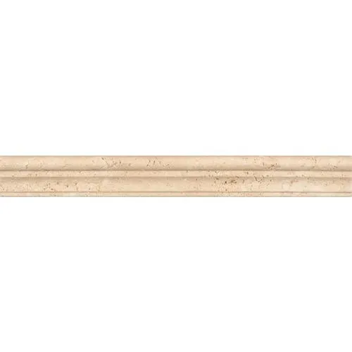 Satori Chiaro Natural Stone Travertine Chair Rail Tile (1-1/2-in x 12-in), photo 3 of 8