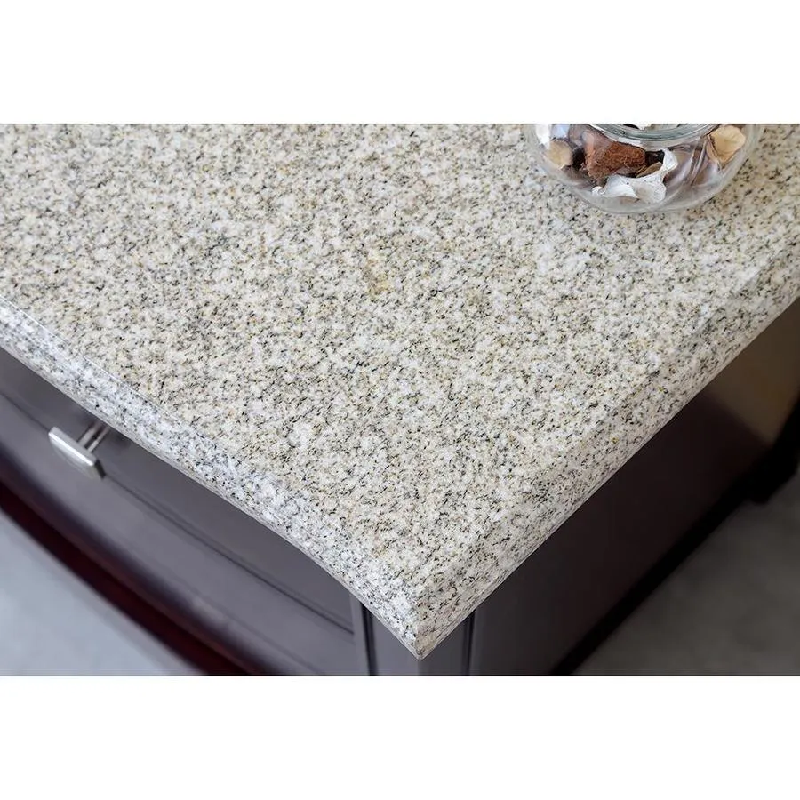 OVE Decors Bolton 36-in Tobacco Single Sink Bathroom Vanity with Tiger Granite Top, photo 2 of 6