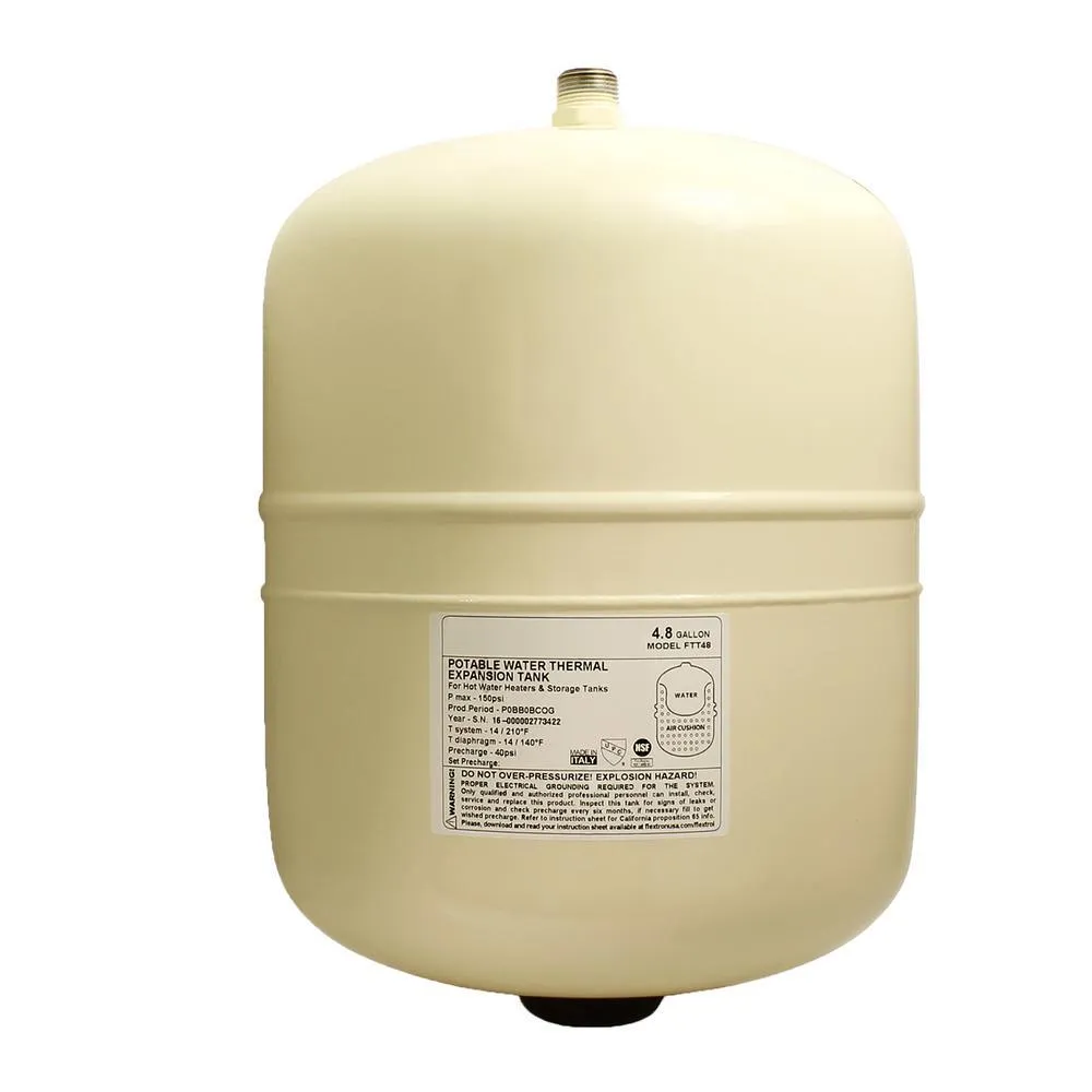 The Plumber's Choice 6.3 Gal. Portable Hot Water Heater Thermal Expansion Pressure Tank, photo 5 of 5