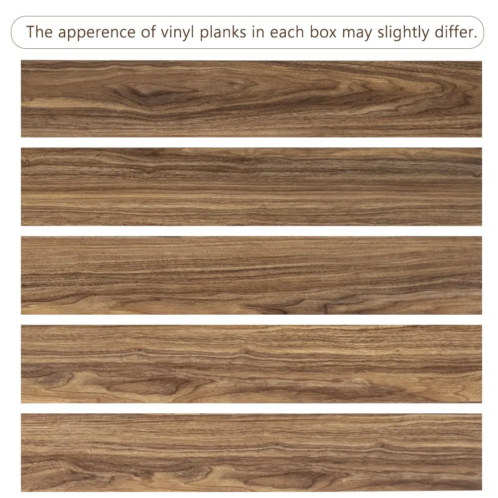 LITA 2mm Thick 6-in W x 36-in L Peel and Stick Vinyl Plank Flooring Woodland Oak( 54-sq ft Per Carton ), photo 5 of 8