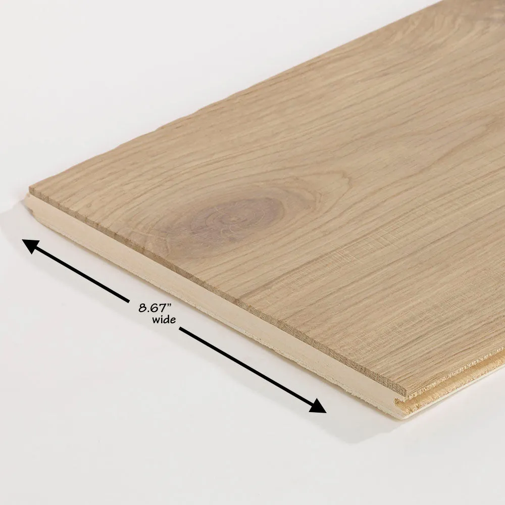 Solidfloor Originals Kinabalu Oak 5/8-in T x 8-21/32-in W Distressed Engineered Hardwood Flooring ( 31.247-sq ft / Carton ), photo 5 of 7