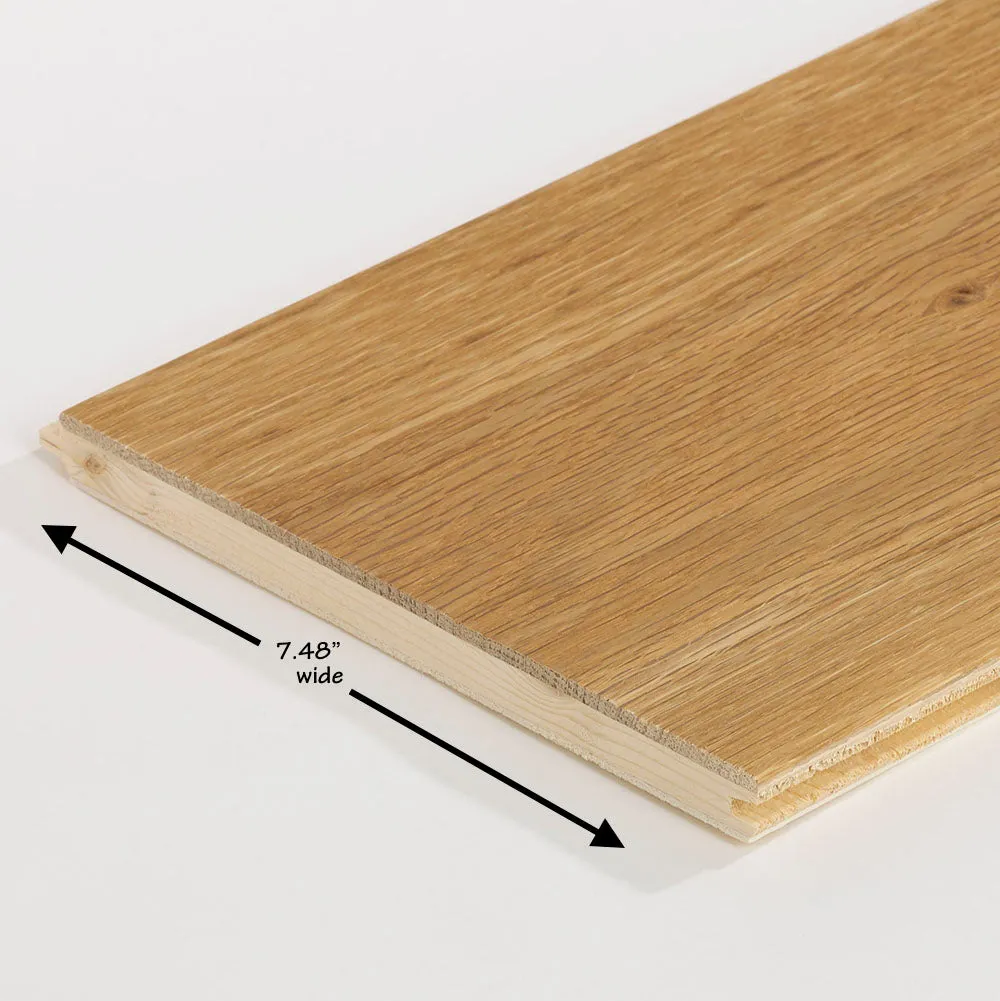 Solidfloor Originals Sahara Oak 5/8-in T x 7-1/2-in W Distressed Engineered Hardwood Flooring ( 31.086-sq ft / Carton ), photo 5 of 7