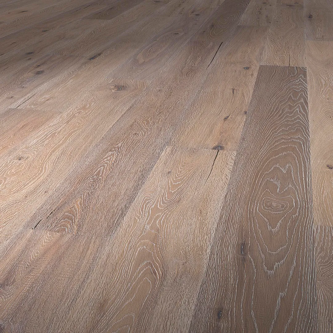 Solidfloor Originals Caucasus Oak 5/8-in T x 8-21/32-in W Handscraped Engineered Hardwood Flooring ( 20.831-sq ft / Carton ), photo 6 of 7