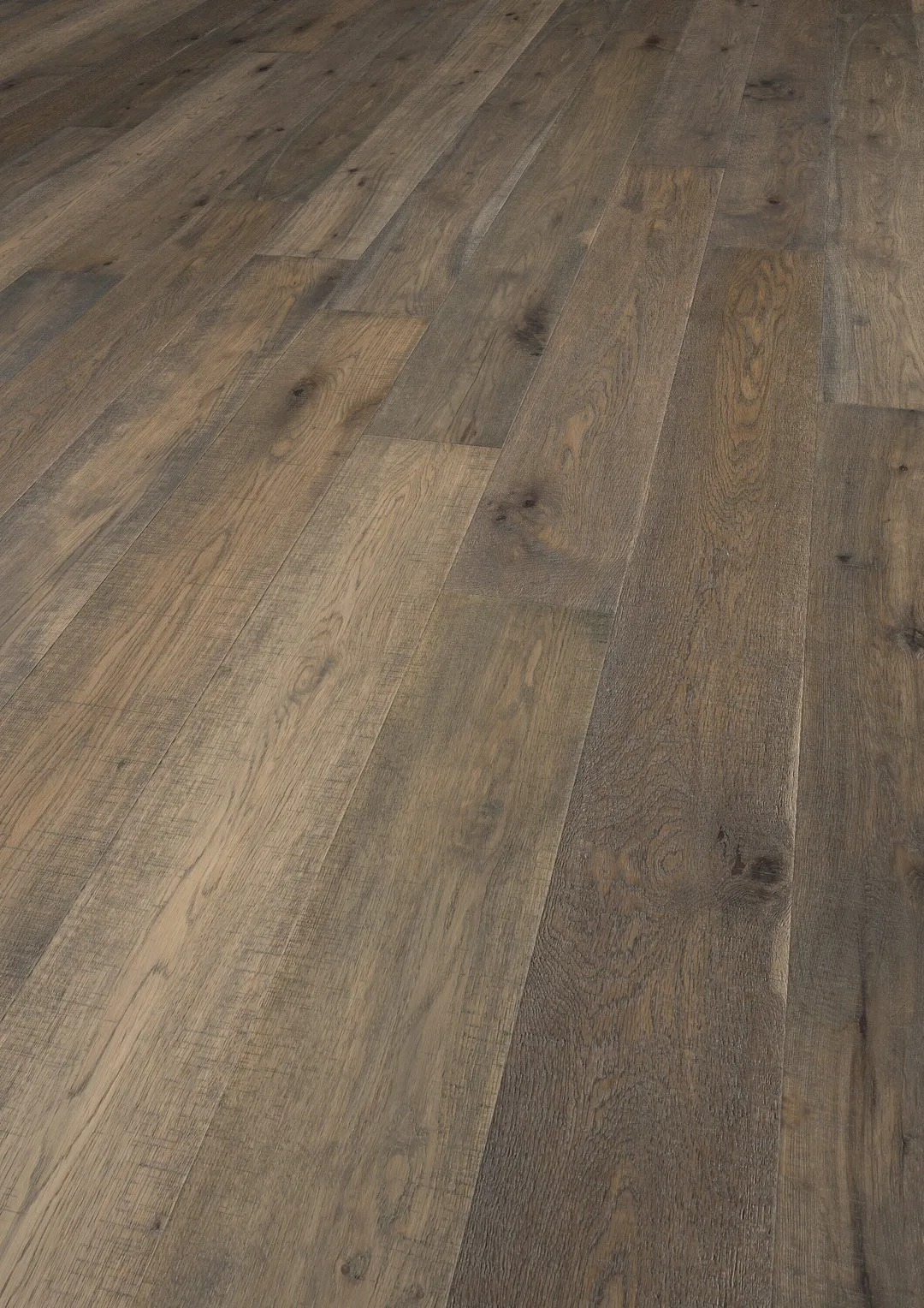Solidfloor Originals Vermont Oak 5/8-in T x 7-1/2-in W Distressed Engineered Hardwood Flooring ( 23.306-sq ft / Carton ), photo 6 of 8